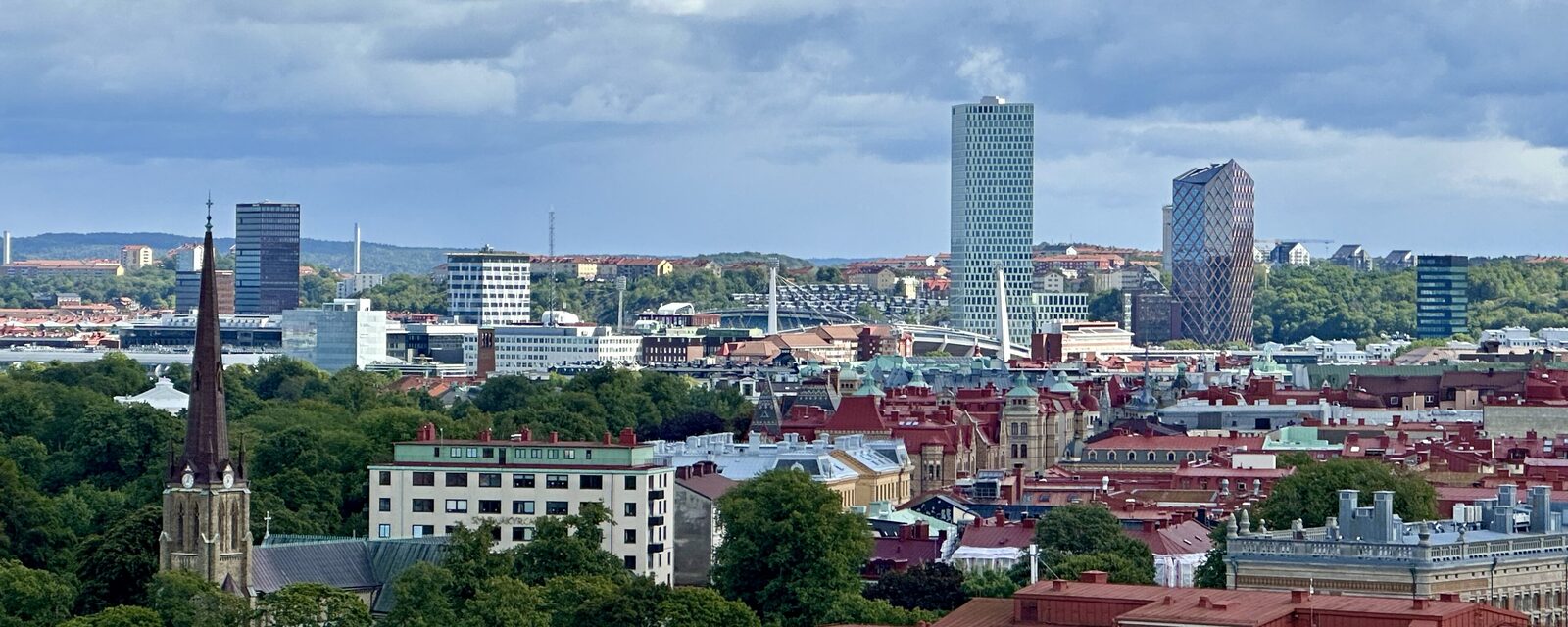 Gothenburg seen from Skansen Kronan